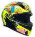 AGV K3 E2206 Full Face Motorcycle Helmet - VR46 Rossi Replicas